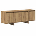 Mobile TV in rovere con vani, 120x30x40,5 cm, design scandinavo moderno