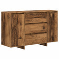 Madia in stile vintage con 3 cassetti e 2 ante, ideale per salotto e sala da pranzo, 120 x 41 x 75 cm
